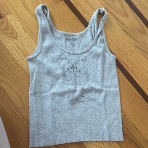 Brandy Melville Gray Tank Top